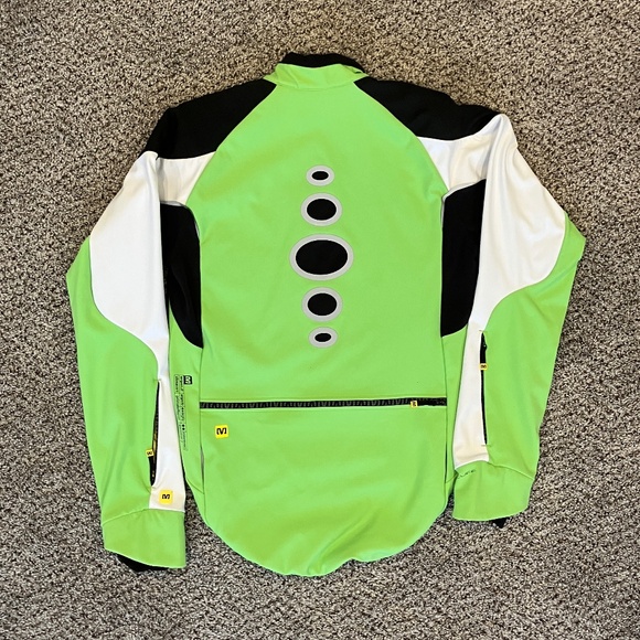 MAVIC Inferno Insulated, reflective, rainproof Cycling Jacket. Men's S/M - Picture 2 of 8